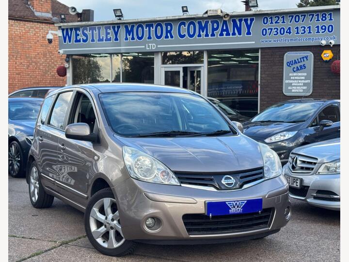 Nissan NOTE 1.6 16V Tekna Euro 4 5dr Nissan NOTE 1.6 16V Tekna Euro 4 5dr
