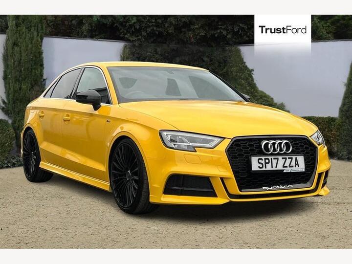 Audi A3 2.0 TFSI S Line S Tronic Auto 6Spd Quattro Euro 6 (s/s) 4dr