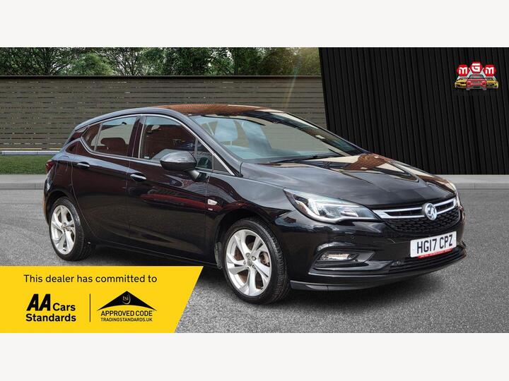 Vauxhall Astra 1.4i Turbo SRi Nav Auto Euro 6 (s/s) 5dr