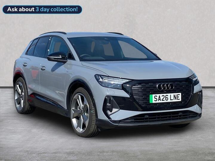 Audi Q4 45 Black Edition Auto 5dr 82kWh Audi Q4 45 Black Edition Auto 5dr 82kWh