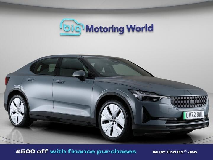 Polestar Polestar 2 Dual Motor 78kWh Long Range Fastback Auto 4WDE 5dr Polestar Polestar 2 Dual Motor 78kWh Long Range Fastback Auto 4WDE 5dr