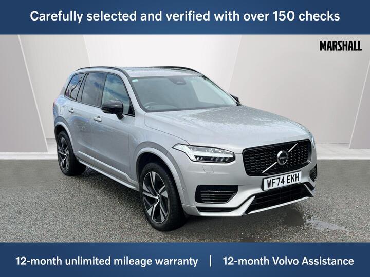 Volvo XC90 2.0h T8 Recharge 18.8kWh Plus Auto 4WD Euro 6 (s/s) 5dr