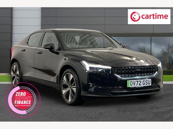 Polestar POLESTAR 2 Single Motor 78kWh Long Range Fastback Auto FWD 5dr Polestar POLESTAR 2 Single Motor 78kWh Long Range Fastback Auto FWD 5dr