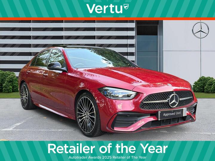 Mercedes-Benz C Class 1.5 C200h MHEV AMG Line (Premium Plus) G-Tronic+ Euro 6 (s/s) 4dr