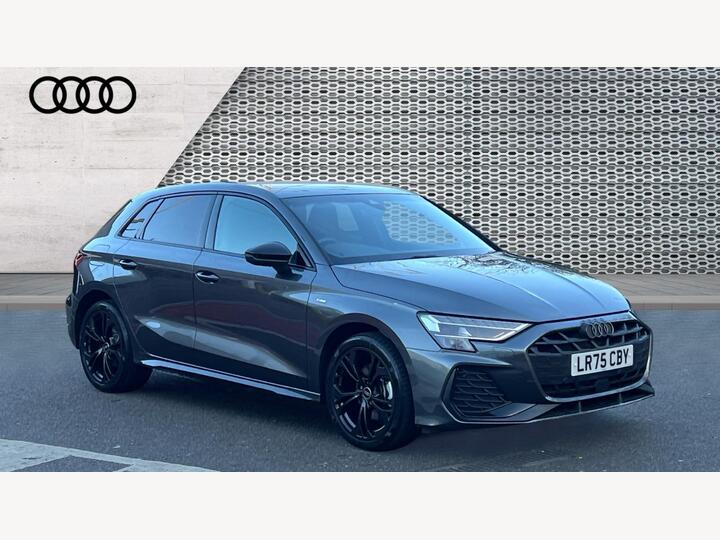 Audi A3 1.5 TFSIe 40 Black Edition Sportback S Tronic Euro 6 (s/s) 5dr 17.9kWh