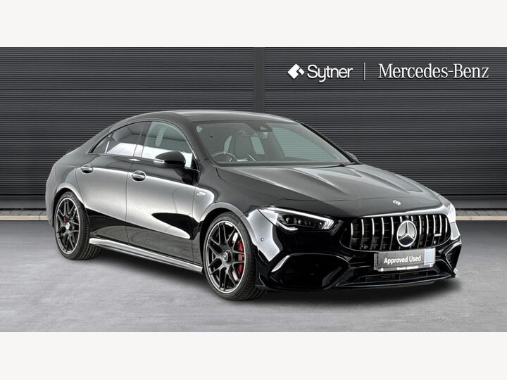 Mercedes-Benz CLA 2.0 CLA45 AMG S Plus Coupe 8G-DCT 4MATIC+ Euro 6 (s/s) 4dr Mercedes-Benz CLA 2.0 CLA45 AMG S Plus Coupe 8G-DCT 4MATIC+ Euro 6 (s/s) 4dr