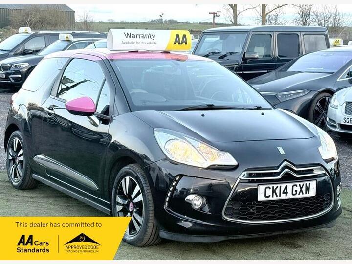 Citroen DS3 1.6 VTi DStyle Pink Euro 5 3dr Citroen DS3 1.6 VTi DStyle Pink Euro 5 3dr