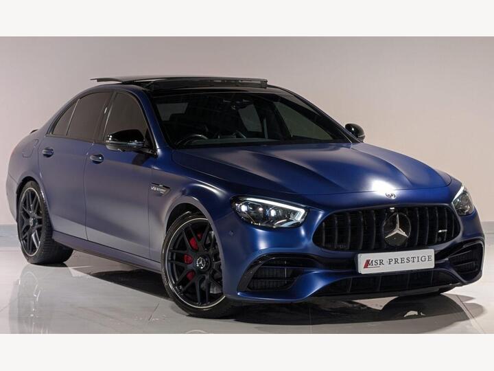 Mercedes-Benz E-CLASS 4.0 E63 V8 BiTurbo AMG S Night Edition (Premium Plus) SpdS MCT 4MATIC+ Euro 6 (s/s) 4dr