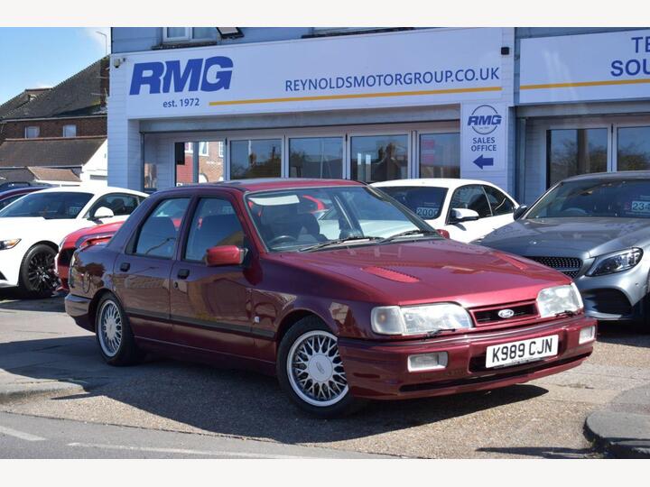 Ford SIERRA 2.0 SAPPHIRE COSWORTH 4X4 4d 300 BHP FINANCE AVAILABLE NOUVEAU RED RAINBOW CLOTH TRIM  LOADS OF UPGRADES 300 BHP