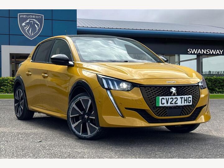 Peugeot E-208 50kWh GT Auto 5dr (7kW Charger) Peugeot E-208 50kWh GT Auto 5dr (7kW Charger)