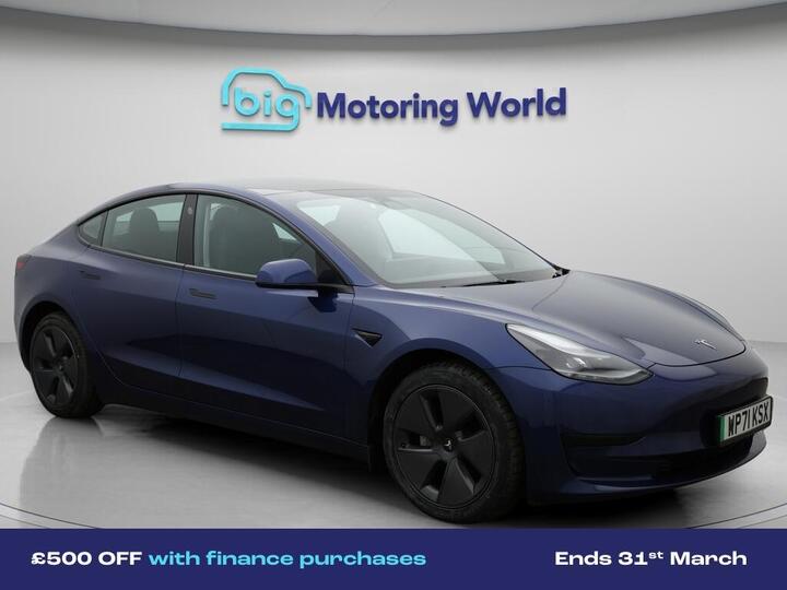 Tesla Model 3 Standard Range Plus Auto RWD 4dr