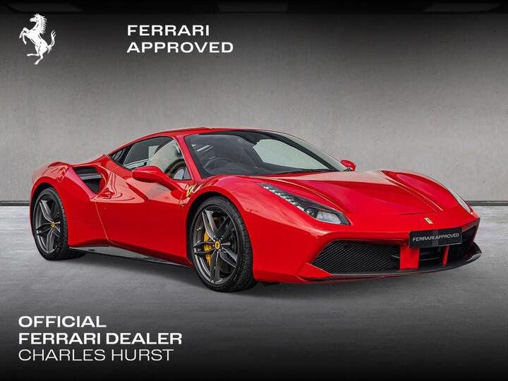 Ferrari 488 GTB 3.9T V8 GTB F1 DCT Euro 6 (s/s) 2dr