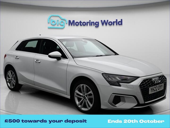 Audi A3 1.4 TFSIe 40 Sport Sportback S Tronic Euro 6 (s/s) 5dr 13kWh
