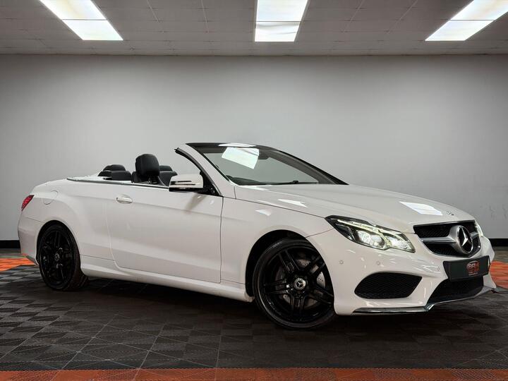 Mercedes-Benz E Class 2.1 E220 BlueTEC AMG Line Cabriolet G-Tronic+ Euro 6 (s/s) 2dr Mercedes-Benz E Class 2.1 E220 BlueTEC AMG Line Cabriolet G-Tronic+ Euro 6 (s/s) 2dr
