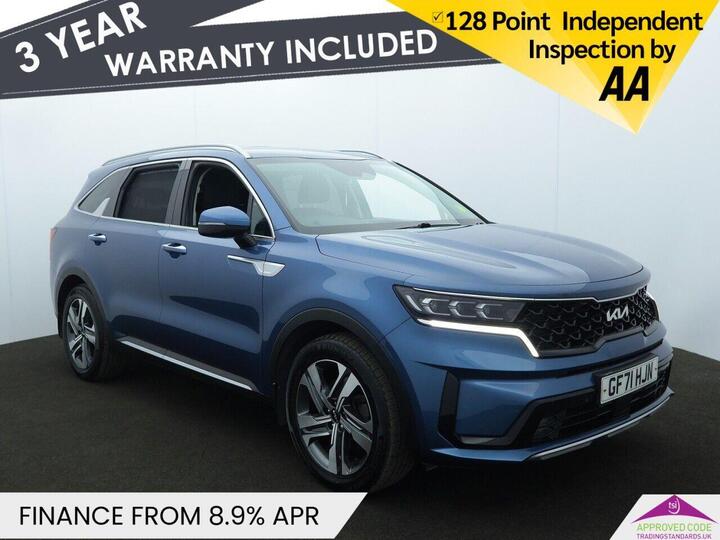Kia SORENTO 1.6 H T-GDi 3 Auto AWD Euro 6 (s/s) 5dr
