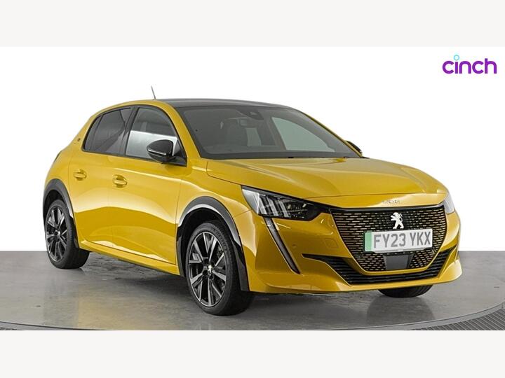 Peugeot E-208 50kWh GT Auto 5dr (7.4kW Charger)