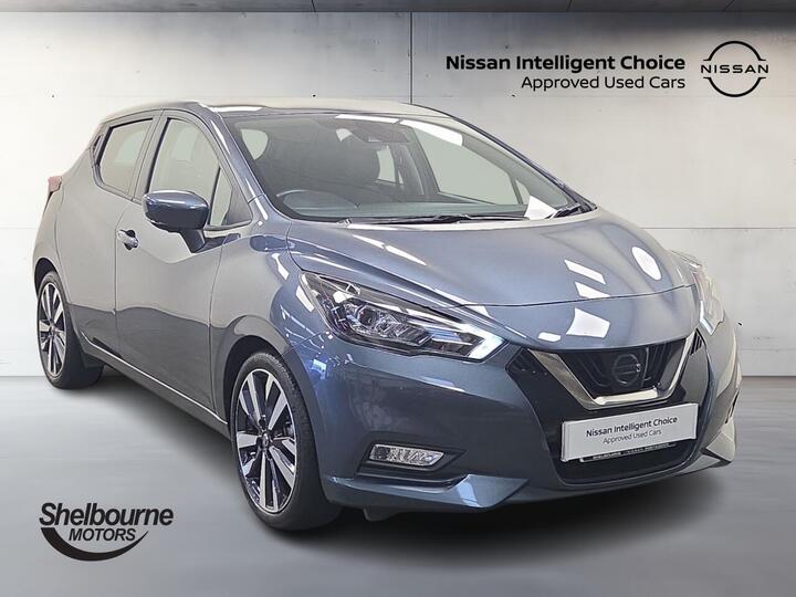Nissan Micra 1.0 IG-T 92 Tekna 5dr Hatchback 1.0 IG-T Tekna Euro 6 (s/s) 5dr