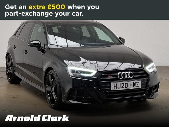 Audi S3 2.0 TFSI Black Edition Sportback S Tronic Quattro Euro 6 (s/s) 5dr
