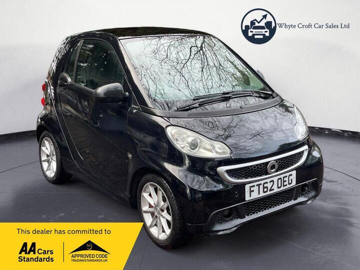 Smart Fortwo 1.0 MHD Passion SoftTouch Euro 5 (s/s) 2dr Smart Fortwo 1.0 MHD Passion SoftTouch Euro 5 (s/s) 2dr