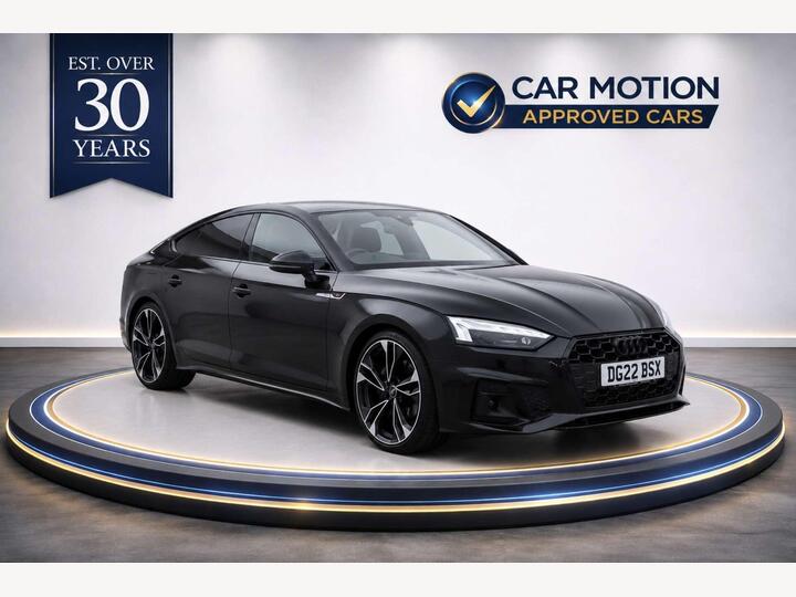 Audi A5 2.0 TFSI 40 Black Edition Sportback S Tronic Euro 6 (s/s) 5dr