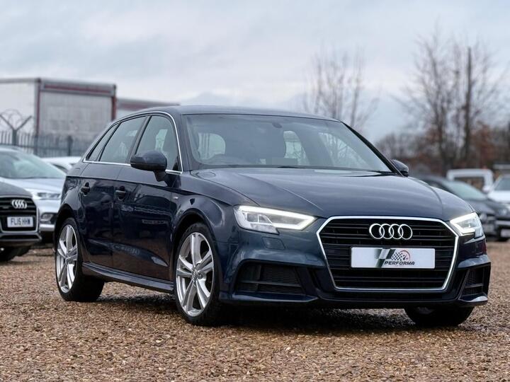 Audi A3 2.0 TDI S Line Sportback S Tronic Auto 6Spd Euro 6 (s/s) 5dr