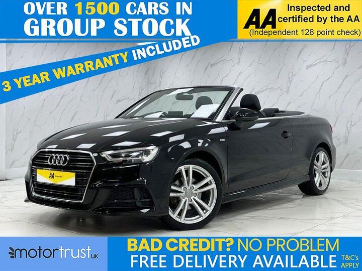 Audi A3 CABRIOLET 1.5 TFSI 35 S Line S Tronic Euro 6 (s/s) 2dr