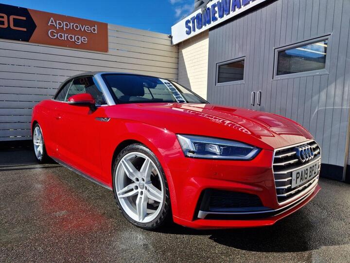 Audi A5 CABRIOLET 2.0 TFSI 40 S Line S Tronic Euro 6 (s/s) 2dr