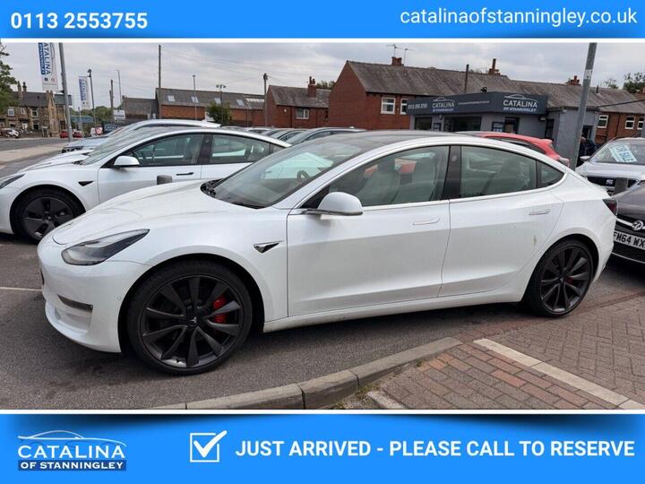 Tesla Model 3 (Dual Motor) Performance Auto 4WDE 4dr (Performance Upgrade)