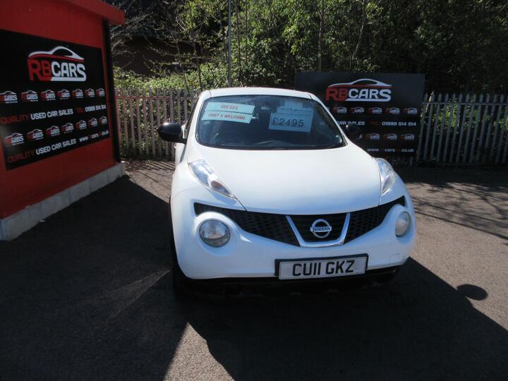 Nissan Juke 1.5 DCi 8v Visia Euro 5 5dr