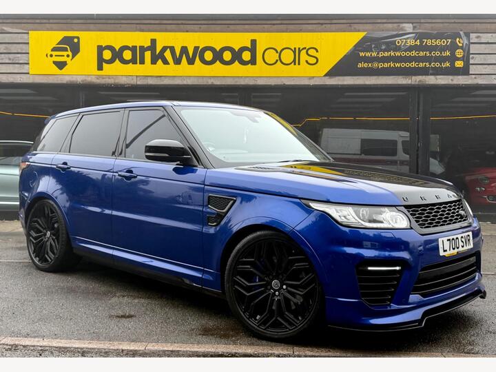 Land Rover Range Rover Sport 5.0 V8 SVR Auto 4WD Euro 6 (s/s) 5dr
