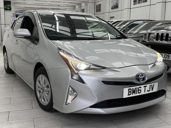Toyota Prius 1.8 VVT-h Excel Hatchback 5dr Petrol Hybrid CVT Euro 6 (s/s) (15in Alloy) (122 Ps)