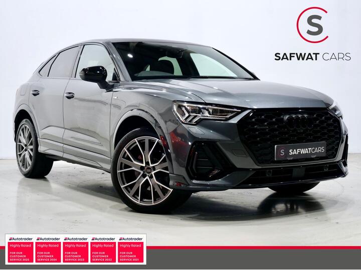 Audi Q3 2.0 TFSI 45 Black Edition Sportback S Tronic Quattro Euro 6 (s/s) 5dr