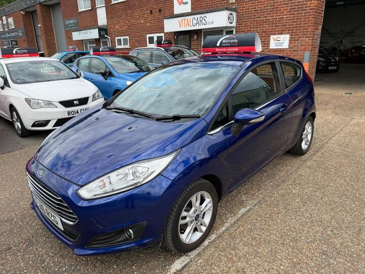Ford Fiesta 1.25 Zetec Euro 6 3dr
