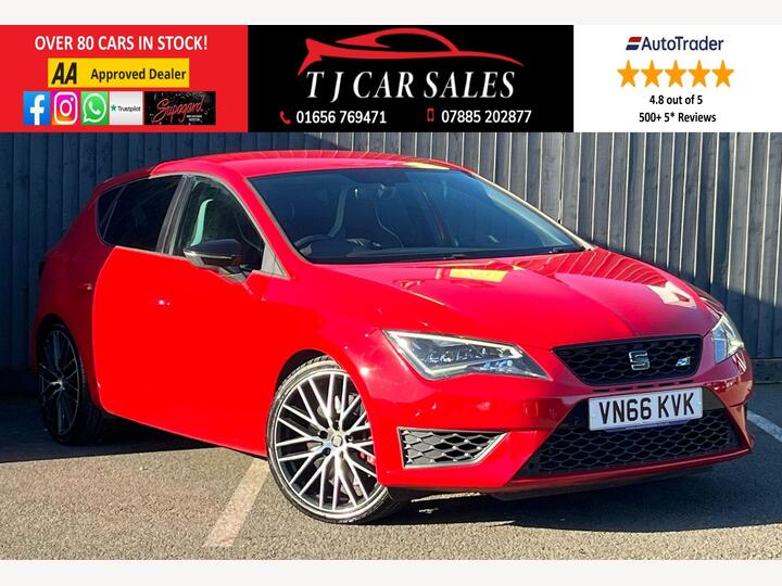 SEAT Leon 2.0 TSI Cupra 290 Black Euro 6 (s/s) 5dr