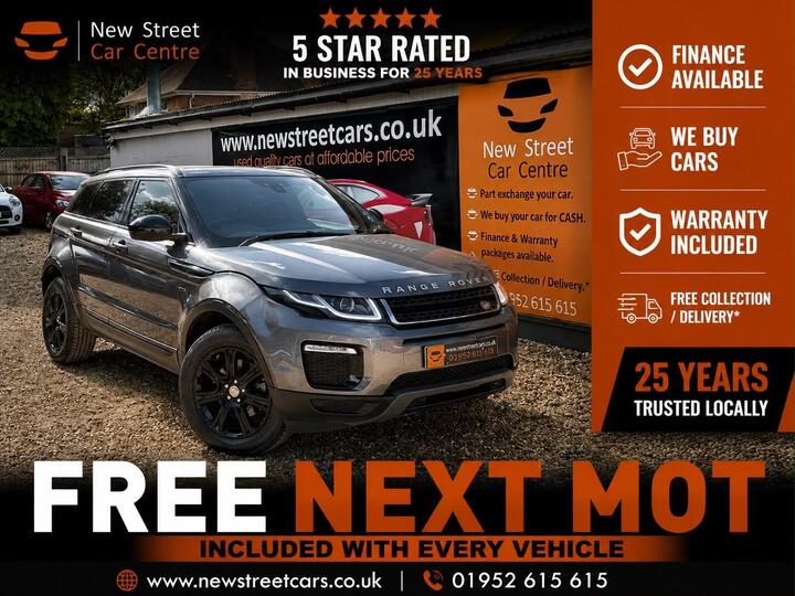Land Rover Range Rover Evoque 2.0 TD4 SE Tech Auto 4WD Euro 6 (s/s) 5dr