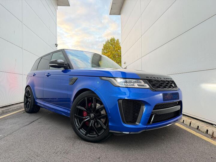 Land Rover Range Rover Sport 5.0 P575 V8 SVR Auto 4WD Euro 6 (s/s) 5dr Land Rover Range Rover Sport 5.0 P575 V8 SVR Auto 4WD Euro 6 (s/s) 5dr