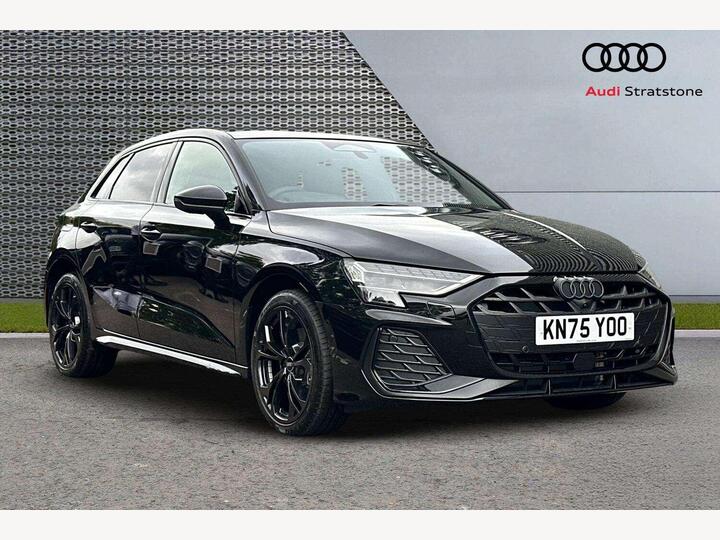 Audi A3 1.5 TFSIe Black Edition Sportback S Tronic Euro 6 (s/s) 5dr 17.9kWh