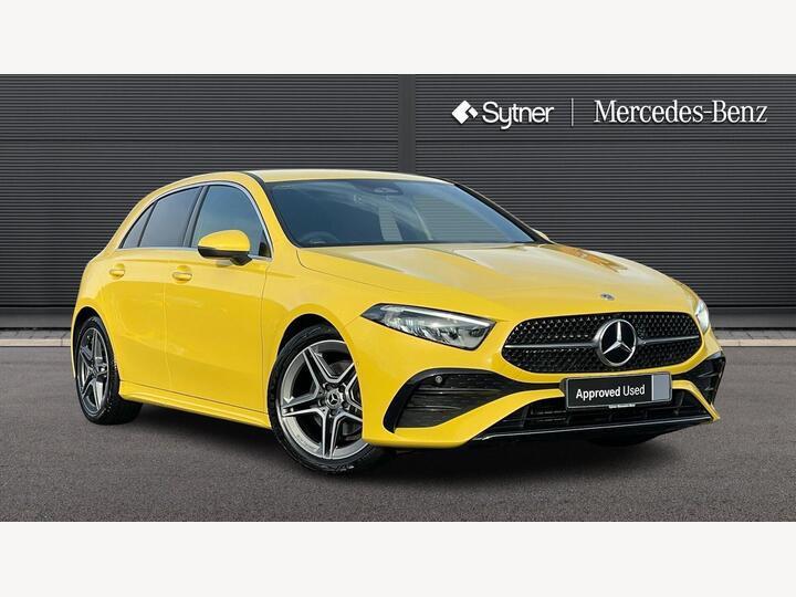 Mercedes-Benz A CLASS 1.3 A180h MHEV AMG Line (Executive) 7G-DCT Euro 6 (s/s) 5dr Mercedes-Benz A CLASS 1.3 A180h MHEV AMG Line (Executive) 7G-DCT Euro 6 (s/s) 5dr