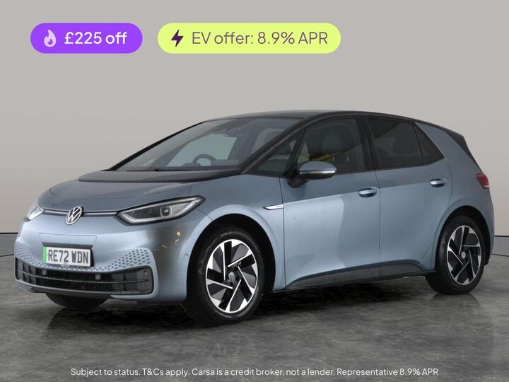 Volkswagen ID.3 Pro Performance 58kWh Family Auto 5dr Volkswagen ID.3 Pro Performance 58kWh Family Auto 5dr