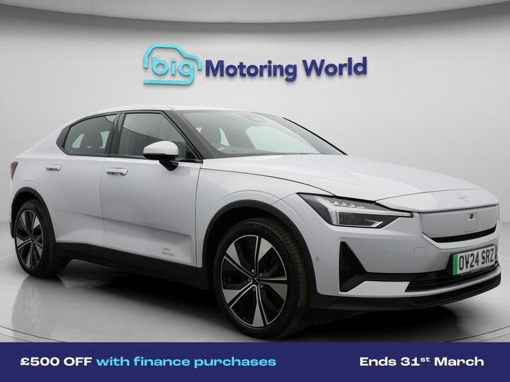 Polestar Polestar 2 Single Motor 69kWh Standard Range Fastback Auto RWD 5dr