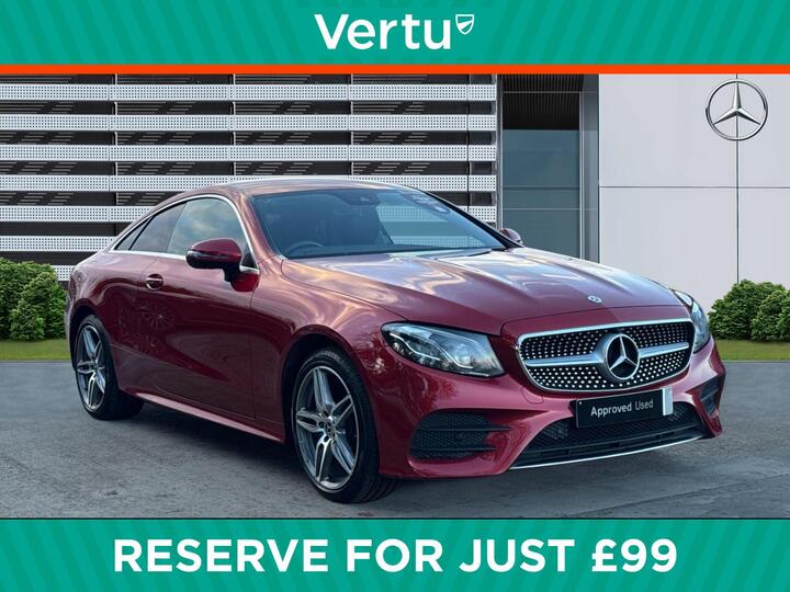 Mercedes-Benz E-Class 2.0 E220d AMG Line G-Tronic+ 4MATIC Euro 6 (s/s) 2dr