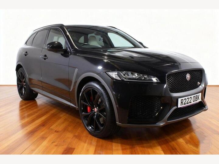 Jaguar F-PACE 5.0 V8 SVR Quickshift AWD Euro 6 (s/s) 5dr Jaguar F-PACE 5.0 V8 SVR Quickshift AWD Euro 6 (s/s) 5dr