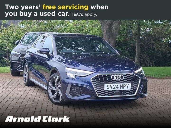 Audi A3 1.5 TFSI 35 S Line Sportback S Tronic Euro 6 (s/s) 5dr