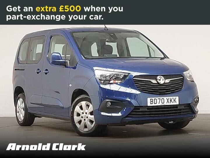 Vauxhall Combo Life 1.5 Turbo D BlueInjection Energy Euro 6 (s/s) 5dr (7 Seat) Vauxhall Combo Life 1.5 Turbo D BlueInjection Energy Euro 6 (s/s) 5dr (7 Seat)