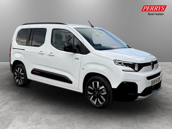 Citroen Berlingo 52kWh MAX M Auto 5dr (7.4kW Charger) Citroen Berlingo 52kWh MAX M Auto 5dr (7.4kW Charger)