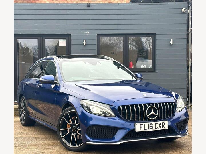 Mercedes-Benz C Class 1.6 C200d AMG Line (Premium Plus) G-Tronic+ Euro 6 (s/s) 5dr