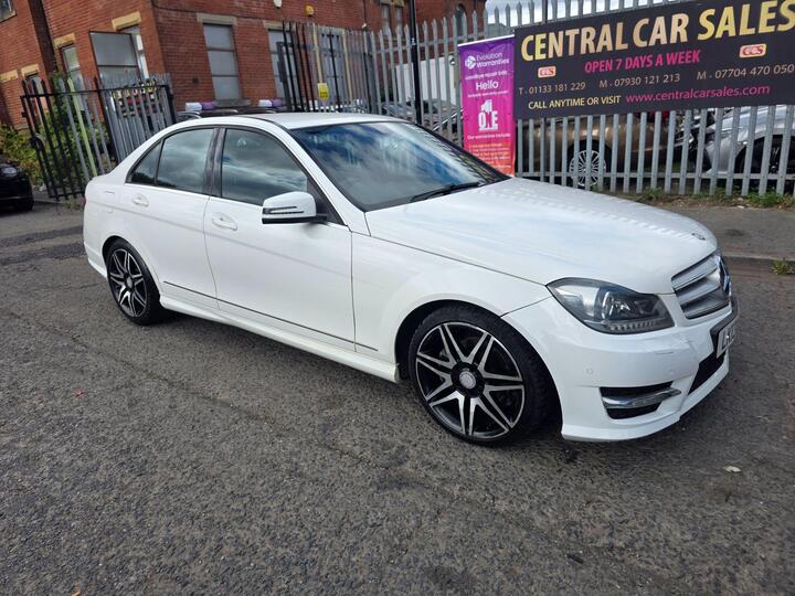 Mercedes-Benz C Class 1.6 C180 BlueEfficiency AMG Sport Plus G-Tronic+ Euro 5 (s/s) 4dr