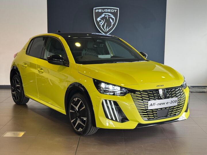 Peugeot E-208 50kWh GT Premium Auto 5dr (7.4kW Charger)