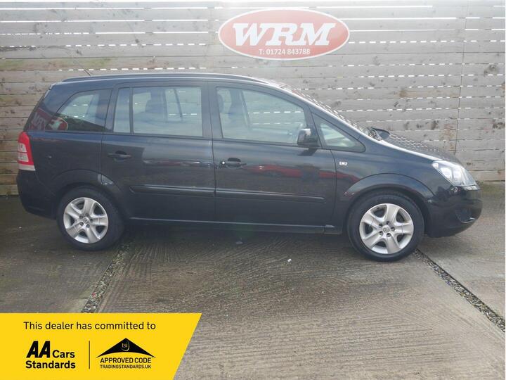 Vauxhall Zafira 1.6 16V Exclusiv Euro 5 5dr