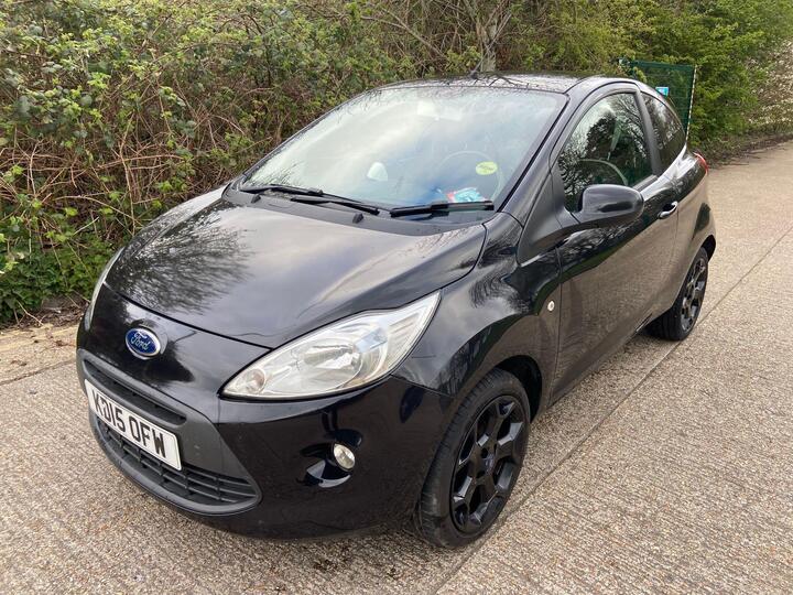 Ford Ka 1.2 Zetec Black Edition Euro 6 (s/s) 3dr